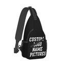 Axyaa Personalized Custom Chest Bag with Logo Text Name
