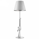 Axyaa Gun Lampshade Floor Lamps - Stylish LED Fixtures for Bedroom, Living Room, and more