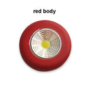 Axyaa Round COB LED Under Cabinet Light with Adhesive Sticker