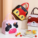 Cute Axyaa Kids Lunch Bag • Insulated Aluminum • Outdoor Picnic Food Storage Bag