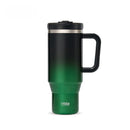 Axyaa Stainless Steel Thermal Water Bottle with Handle and Straw
