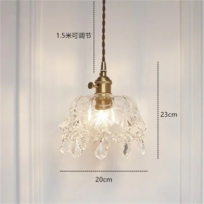 Nordic Green Glass LED Pendant Light by Axyaa - Modern Indoor Lighting