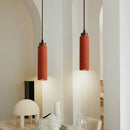 Axyaa Retro Red Stone Industrial Pendant Chandelier