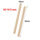 Axyaa Wooden Ice Cream Sticks 50/100pcs for DIY Crafts