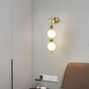 Axyaa Nordic Gourd LED Wall Lamp for Stylish Living Spaces