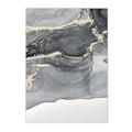 Pink Marble Abstract Canvas Painting Wall Art Print Home Decor by Axyaa
