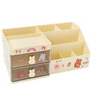 Kawaii Axyaa Desktop Stationery Organizer Pencil Storage Box Drawer Cute Ins Box