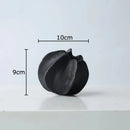 Carambola Ceramic Vase by Axyaa: Creative Plant Pot for Table Decoration and Floral Arrangement