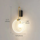 Axyaa Nordic LED Luxury Wall Lamp - Modern Minimalist Bedroom Lighting