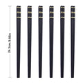 Axyaa Reusable Alloy Non-Slip Sushi Chopsticks Set