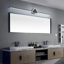 Axyaa Modern LED Wall Sconce Mirror Light Fixture, 70/90/110cm, Black/White