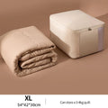 Axyaa Duvet Blanket Storage Bag Organizer Closet Travel Moving Zipper Bag