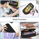 Axyaa Bill Cipher Pencil Case: Kids Stationery School Supplies Pen Box - Large Storage Bag