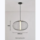 Axyaa Birdcage LED Chandelier | Modern Designer Replica Vintage Suspension Light