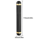 Axya Aluminum Single Cigar Tube: Portable Mini Travel Humidor & Holder