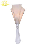 Axyaa Retro Bouquet LED Wall Lamp: Spanish Medieval Design, Stainless Steel & Marble