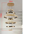 Axyaa Crystal Chandelier Stair Pendant Lamp Living Room Interior Lighting