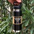 Axyaa Stainless Steel Thermal Water Bottle - Outdoor Portable Hot Cold Thermos