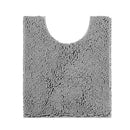 Axyaa Chenille U-Shaped Toilet Rug: Soft, Absorbent, Non-Slip Bath Mats