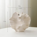 Axyaa Eco Ceramic Vase for Home Decor & Dried Flowers