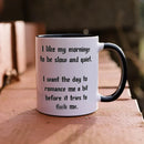 Axyaa Let's Us Happy Don't Stop 11oz Ceramic Coffee Mug - Friends Birthday Gift Mug