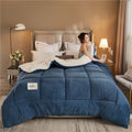 Axyaa Winter Fleece Blanket | Soft & Warm Cashmere Weighted Comforter Core
