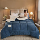 Axyaa Winter Fleece Blanket | Soft & Warm Cashmere Weighted Comforter Core