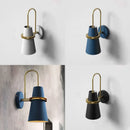 Axyaa Nordic Iron Wall Lamps for Bedroom - Industrial Home Decor Lighting Fixtures