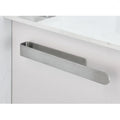 Axyaa Stainless Steel Brushed Towel Rack for Bathroom with Roll Paper Holder