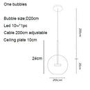 Axyaa Nordic LED Pendant Light for Home Decoration