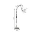 Adjustable Modern Retro Floor Lamps by Axyaa for Various Rooms