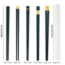Axyaa Non-Slip Sushi Chopsticks - High Quality Portable Food Sticks
