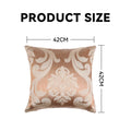 Axyaa European Jacquard Pillowcase 45x45cm - High Quality Sofa Cushion Cover