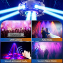 Axyaa 150W RGBW Moving Head Light for DJ Disco Party - Voice Control & DMX