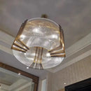 Axyaa Gold Lustre Steel Pendant Lights - Elegant Dining Room Hanging Lamp