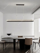 Axyaa Modern LED Long Chandelier for Home Decor - Living Room, Dining Room, Bedroom