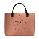 Axyaa Felt Storage Bag: Large Capacity Handbag for Fearless Living