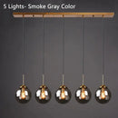 Axyaa Glass Ball LED Pendant Chandelier for Home Lighting Decoration