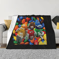 Axyaa Halloween Luxury Throw Blanket