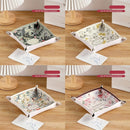 Axyaa PU Leather Desktop Organizer Tray for Home Decor and Storage