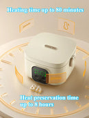 Axyaa Portable Heating Lunch Box for Fast Insulated Food Warming