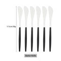 Axyaa Gold Stainless Steel Cutlery Set of 6 Butter Cheese Dessert Knives