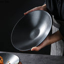 Axya Ceramic Dinner Plates: Stylish Tableware for Pasta, Sushi, Steak, Desserts