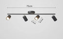 Axyaa Modern GU10 LED Spotlight Ceiling Lights White Black Luminaires