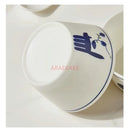 Axyaa Ceramic Rice Bowl - Elegant Tableware for Home - Small and Beautiful