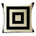 Axyaa Geometric Stitching Pillowcase in 40*40cm/45*45cm/50*50cm