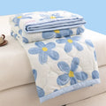 Axyaa Summer Cool Quilt - Breathable Washed Cotton, Skin-Friendly & Print Design
