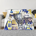 Axyaa Chase Elliott Halloween Blanket - Hair Comforter, Cute Design