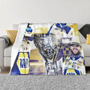 Axyaa Chase Elliott Halloween Blanket - Hair Comforter, Cute Design