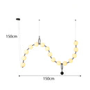 Axyaa Dining Room Chandelier | Salon Ceiling Lamps | Indoor Lighting Fixture
